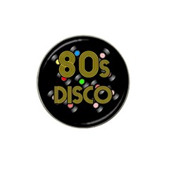 80s Disco Vinyl Records Hat Clip Ball Marker (4 Pack) by Valentinaart