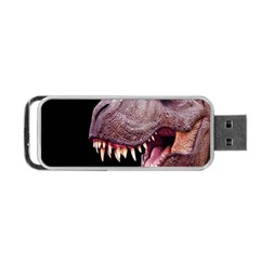 Dinosaurs T-rex Portable Usb Flash (two Sides) by Valentinaart