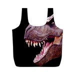 Dinosaurs T-Rex Full Print Recycle Bags (M)  Front