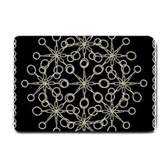 Ornate Chained Atrwork Small Doormat  by dflcprints