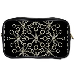 Ornate Chained Atrwork Toiletries Bags 2-side by dflcprints