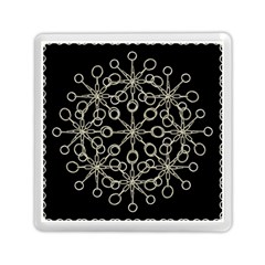 Ornate Chained Atrwork Memory Card Reader (square)  by dflcprints