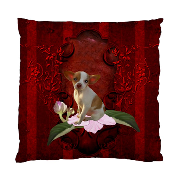 Sweet Little Chihuahua Standard Cushion Case (Two Sides)