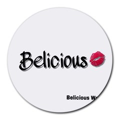 Belicious Logo Round Mousepads