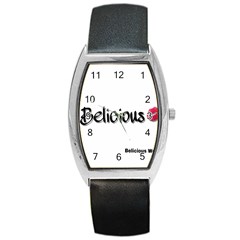 Belicious Logo Barrel Style Metal Watch by beliciousworld