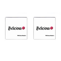 Belicious Logo Cufflinks (square) by beliciousworld