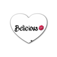 Belicious Logo Heart Coaster (4 Pack) 