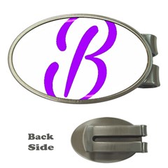 Belicious World  b  Purple Money Clips (oval) 