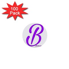 Belicious World  b  Blue 1  Mini Buttons (100 Pack) 