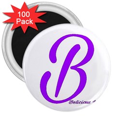 Belicious World  b  Coral 3  Magnets (100 Pack)