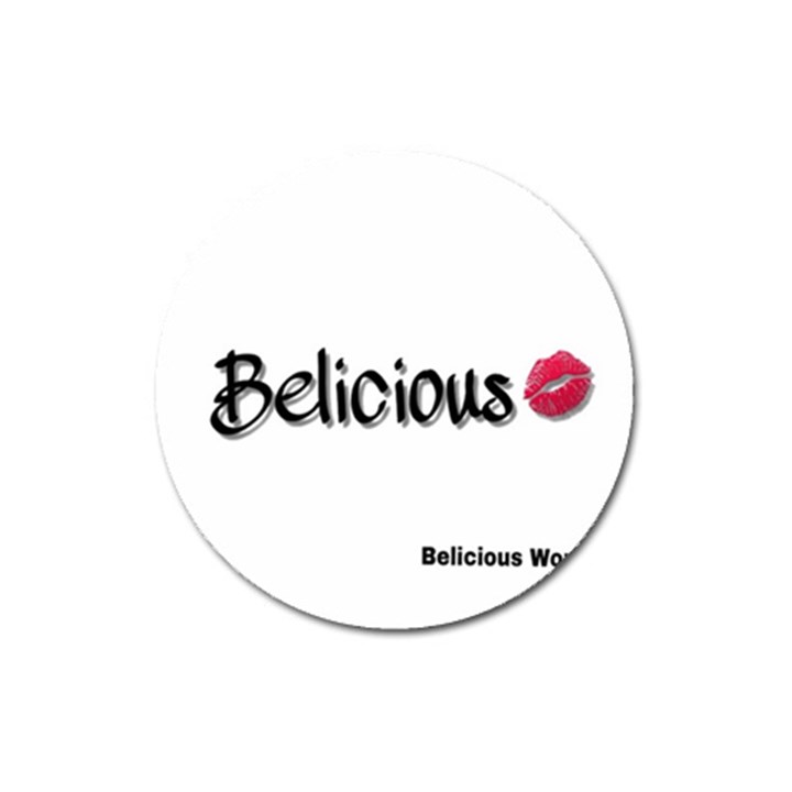 Belicious World Logo Magnet 3  (Round)