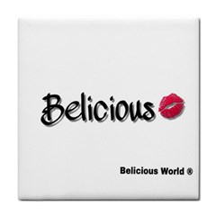 Belicious World Logo Face Towel