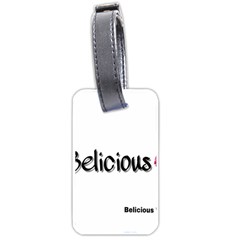Belicious World Logo Luggage Tags (one Side) 