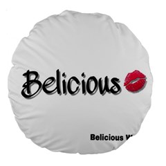 Belicious World Logo Large 18  Premium Round Cushions