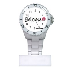 Belicious World Logo Plastic Nurses Watch by beliciousworld