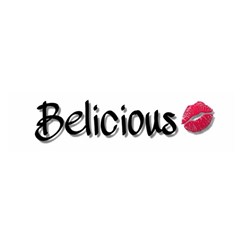 Belicious World Logo Satin Scarf (oblong)