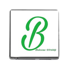 Belicious World  b  In Green Memory Card Reader (square)