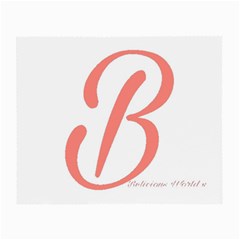 Belicious World  b  In Coral Small Glasses Cloth