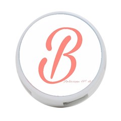 Belicious World  b  In Coral 4-port Usb Hub (two Sides) 