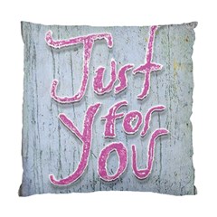 Letters Quotes Grunge Style Design Standard Cushion Case (one Side) by dflcprints