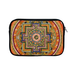 Asian Art Mandala Colorful Tibet Pattern Apple Ipad Mini Zipper Cases by paulaoliveiradesign