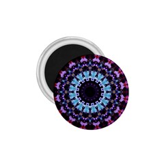 Kaleidoscope Mandala Purple Pattern Art 1 75  Magnets by paulaoliveiradesign