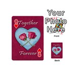 Love Concept Design Playing Cards 54 (Mini)  Front - HeartQ