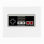 Video Game Controller 80s Small Glasses Cloth Front