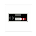 Video Game Controller 80s Small Satin Scarf (Square) Front