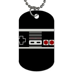 Video Game Controller 80s Dog Tag (two Sides) by Valentinaart