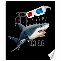 The Shark Movie Canvas 20  X 24   by Valentinaart