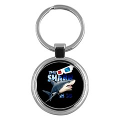 The Shark Movie Key Chains (round)  by Valentinaart