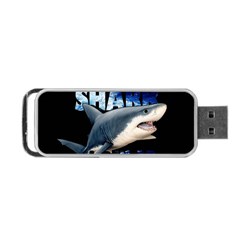 The Shark Movie Portable Usb Flash (two Sides) by Valentinaart