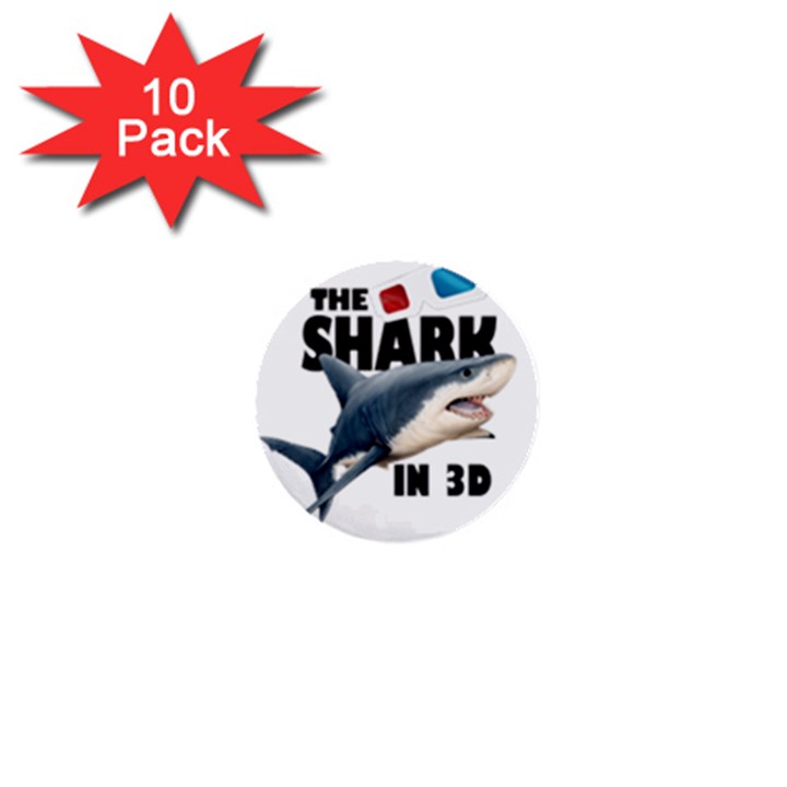 The Shark Movie 1  Mini Buttons (10 pack) 