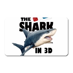 The Shark Movie Magnet (rectangular) by Valentinaart