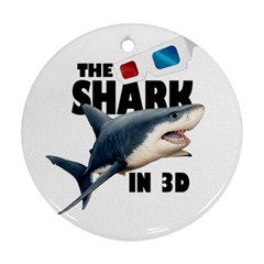 The Shark Movie Round Ornament (two Sides)