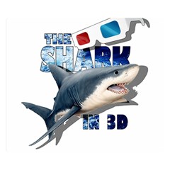 The Shark Movie Double Sided Flano Blanket (Small) 