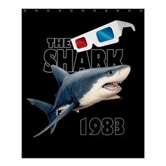 The Shark Movie Shower Curtain 60  X 72  (medium)  by Valentinaart