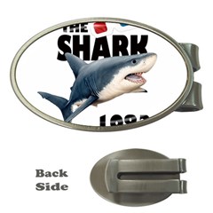 The Shark Movie Money Clips (oval)  by Valentinaart