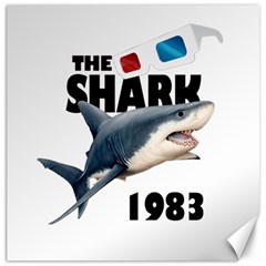 The Shark Movie Canvas 20  X 20   by Valentinaart
