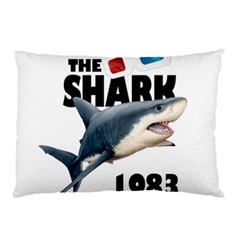 The Shark Movie Pillow Case by Valentinaart