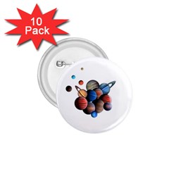 Planets  1 75  Buttons (10 Pack) by Valentinaart