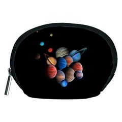 Planets  Accessory Pouches (medium)  by Valentinaart