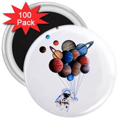 Planets  3  Magnets (100 Pack) by Valentinaart