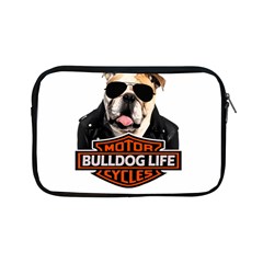 Bulldog Biker Apple Ipad Mini Zipper Cases by Valentinaart