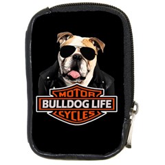 Bulldog Biker Compact Camera Cases by Valentinaart