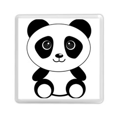 Bear Panda Bear Panda Animals Memory Card Reader (square)  by Nexatart