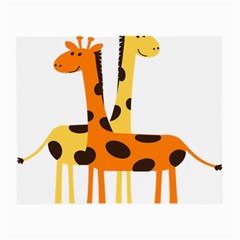 Giraffe Africa Safari Wildlife Small Glasses Cloth by Nexatart