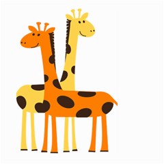 Giraffe Africa Safari Wildlife Large Garden Flag (two Sides) by Nexatart