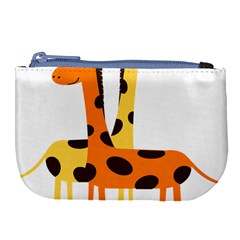 Giraffe Africa Safari Wildlife Large Coin Purse by Nexatart